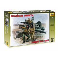 Zvezda 1/35 Russian Modern Tank Crew Plastic Model Kit