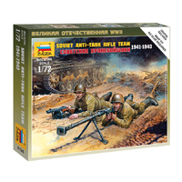 Zvezda 1/72 Soviet Anti-Tank team Plastic Model Kit