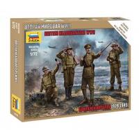 Zvezda 1/72 British Headquarter WWII Plastic Model Kit