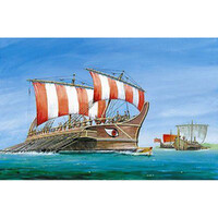 Zvezda 1/72 Roman Trireme Plastic Model Kit